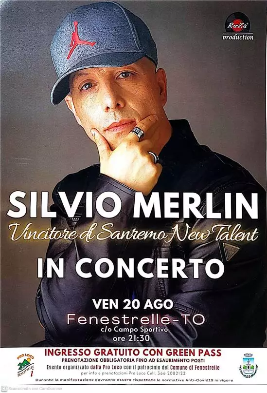 SILVIO MERLIN IN CONCERTO A FENESTRELLE