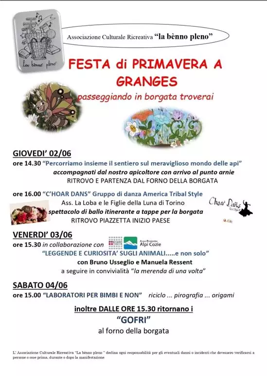 Festa di Primavera a Granges